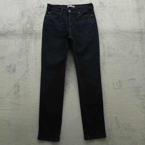 Levi's 512 Jeans Women's Size 10M Dark Blue High-Rise Slimming Skinny 32" inseam - Picture 1 of 16